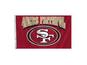 Fremont Die Inc San Francisco 49Ers Flag With Grommetts Flags Fremont Die Inc San Francisco 49Ers Flag With Grommetts Flags
