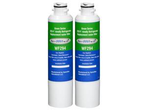 Samsung RF28JBEDBSR Refrigerator Water Filter Replacement by Aqua Fresh (2 Pack)