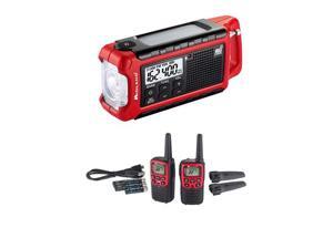 Midland T31VP Plus ER210 Bundle X-TALKER T31VP Walkie Talkie plus ER210 Emergency Compact Crank Weather AM/FM Radio Midland T31VP Plus ER210 Bundle X-TALKER T31VP Walkie Talkie plus ER210 Emergency Compact Crank Weather AM/FM Radio