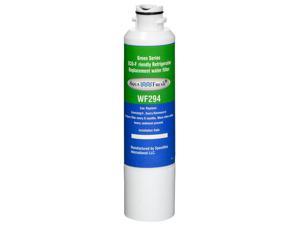Replacement Water Filter Compatible with Samsung RF25HMEDBSG Refrigerator Water Filter by Aqua Fresh