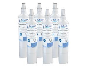 Replacement Water Filter Compatible with LG LMX25984SB Refrigerator Water Filter - by Refresh (6 Pack)