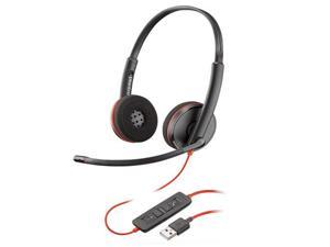 Plantronics Blackwire C3220 Corded UC Headset with USB-A Connectivity