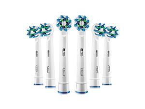 Oral-B EB50-6 Cross Action Pro ToothBrush Heads For 5000 & 5500 (6 Pack)