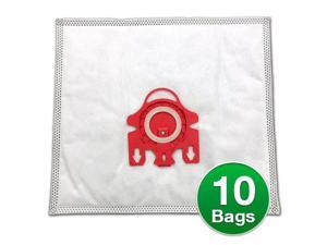 Replacement Vacuum Bag for Miele Type FJM (10 Bags)