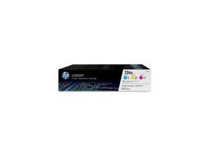 HP 126A 3-pack - yellow, cyan, magenta - original - LaserJet - toner cartridge (CF341A) 126A CF341A 3-pack Cyan-Magenta-Yellow Original LaserJet Toner Cartridges HP 126A 3-pack - yellow, cyan, magenta - original - LaserJet - toner cartridge (CF341A) 126A CF341A 3-pack Cyan-Magenta-Yellow Original LaserJet Toner Cartridges