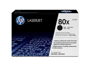 HP 80X High Yield Black Original Toner Cartridge (CF280X) HP 80X High Yield Black Original Toner Cartridge (CF280X)