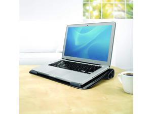 Fellowes Inc. 9473101 Positions laptop for enhanced viewing and typing comfort - Up to 17" Screen Support - 1.8" Height x 11.4" Width x 15" Depth - Desktop - Black, Gray Fellowes Inc. 9473101 Positions laptop for enhanced viewing and typing comfort - Up to 17" Screen Support - 1.8" Height x 11.4" Width x 15" Depth - Desktop - Black, Gray