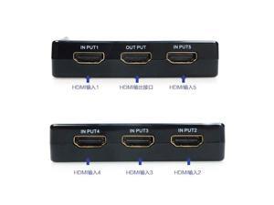 HDMI Switch Switcher Selector 5 in 1 out 5 port HDTV 1.4 1080p with Remote Control HD-183 HDMI Switch Switcher Selector 5 in 1 out 5 port HDTV 1.4 1080p with Remote Control HD-183
