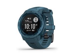 Garmin Instinct Rugged Outdoor GPS Watch (010-02064-04) - Lakeside Blue Garmin Instinct Rugged Outdoor GPS Watch (010-02064-04) - Lakeside Blue