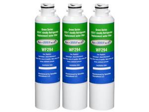 Replacement Water Filter Compatible with Samsung RF28HFEDBSG/AA Refrigerator Water Filter by Aqua Fresh (3 Pack)