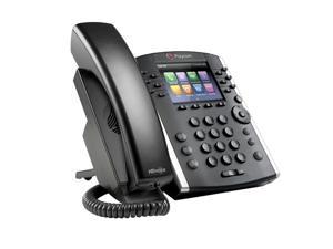 Polycom VVX 411 Corded Voice Over IP Phone w/ 12-line Operation (2200-48450-025)