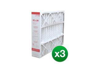 Replacement Air Filter For Honeywell FC100A1037 -20x25x4 -MERV 11  (3 Pack)