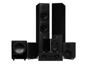 Fluance Elite High Definition Surround Sound Home Theater 7.1 Speaker System including Floorstanding Towers, Center Channel, Surround, Rear Surround Speakers, and DB10 Subwoofer - Black Ash (SX71BR) Fluance Elite High Definition Surround Sound Home Theater 7.1 Speaker System including Floorstanding Towers, Center Channel, Surround, Rear Surround Speakers, and DB10 Subwoofer - Black Ash (SX71BR)