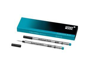Montblanc Rollerball Refill, (M) 2X1, Barbados Blue (106932) Montblanc Rollerball Refill, (M) 2X1, Barbados Blue (106932)