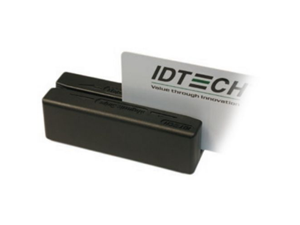 OMNI HD ID TECH CARD SCANNING-MAG STRIPE READER WCR3227-533 w/ Power Supply