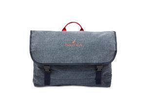 Nautica Mens Canvas Messenger Bag, blue, Nautica Mens Canvas Messenger Bag, blue,