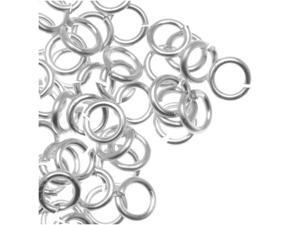 Chain Maille Jump Ring Silver Plated 20G/Id 2.78mm X110 Chain Maille Jump Ring Silver Plated 20G/Id 2.78mm X110