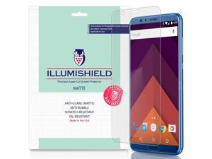 iLLumiShield Matte Screen Protector Compatible with Huawei Honor View 10 3Pack AntiGlare Shield AntiBubble and AntiFingerprint PET Film