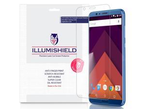 iLLumiShield Screen Protector Compatible with Huawei Honor View 10 3Pack Clear HD Shield AntiBubble and AntiFingerprint PET Film