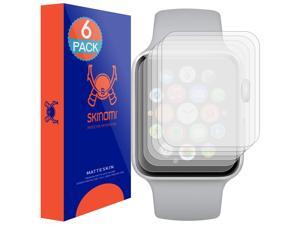 Apple Watch Series 3 Screen Protector (38mm)(6-Pack), Skinomi MatteSkin Full Coverage Screen Protector for Apple Watch Series 3 Anti-Glare and Bubble-Free Shield Apple Watch Series 3 Screen Protector (38mm)(6-Pack), Skinomi MatteSkin Full Coverage Screen Protector for Apple Watch Series 3 Anti-Glare and Bubble-Free Shield