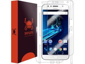 Moto G5s Plus Screen Protector  Full Body  Skinomi TechSkin Full Coverage Skin  Screen Protector for Moto G5s Plus Front  Back Clear HD Film