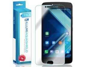 ILLUMI AquaShield Screen Protector Compatible with Motorola Moto E4 Plus 4th Gen2Pack NoBubble High Definition Clear Flexible TPU Film