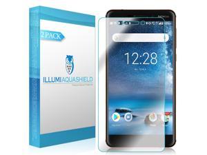 ILLUMI AquaShield Screen Protector Compatible with Nokia 6 2018 Nokia 612Pack NoBubble High Definition Clear Flexible TPU Film