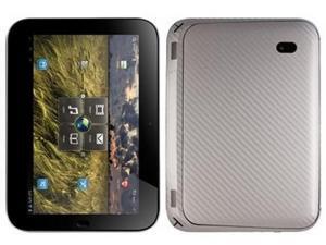 Skinomi Carbon Fiber Silver Skin Cover+Screen Protector for Lenovo IdeaPad K1 Skinomi Carbon Fiber Silver Skin Cover+Screen Protector for Lenovo IdeaPad K1