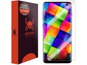 S20+ 6.7 inch Skinomi Full Body Skin Protector Compatible with Samsung Galaxy S20 Plus TechSkin Full Coverage Clear HD Film Screen Protector + Back Cover