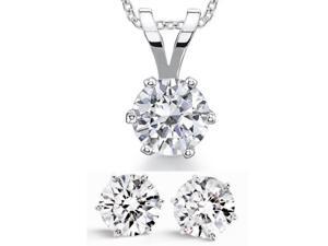 20.00ctw CZ Simulated Diamond Collectors Edition
Earring & Pendant 20.00ctw CZ Simulated Diamond Collectors Edition
Earring & Pendant