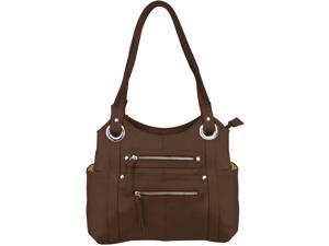 Womens Conceal Carry Gun Purse Genuine Leather Shoulder Bag Tote CCW Handbag