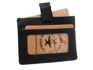 Hammer Anvil Mens Minimalist Front Pocket Wallet RFID Safe Leather Easy Pull Tab Hammer Anvil Mens Minimalist Front Pocket Wallet RFID Safe Leather Easy Pull Tab