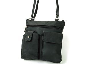 Womens Leather Crossbody Organizer Bag Purse Phone Pocket Travel Case Adjustable
