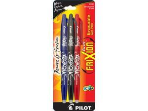 Pilot FriXion Erasable Gel Pens, Fine Point 0.7 mm, Assorted, 3/Pack Pilot FriXion Erasable Gel Pens, Fine Point 0.7 mm, Assorted, 3/Pack