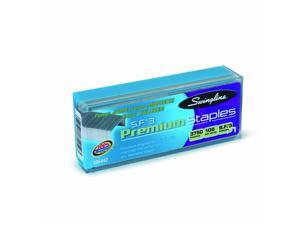 Swingline S.F. 3 Premium Staples, Chisel Point, Half Strip, 1/4-Inch Leg Length, 3,750 Box, 1 Box Each Order Swingline S.F. 3 Premium Staples, Chisel Point, Half Strip, 1/4-Inch Leg Length, 3,750 Box, 1 Box Each Order