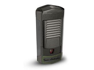 Tonino Lamborghini TTR009023 Tonino Lamborghini Sepang Metallic Grey with Green Lines Triple Torch Lighter Tonino Lamborghini TTR009023 Tonino Lamborghini Sepang Metallic Grey with Green Lines Triple Torch Lighter