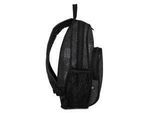 Eastsport Mesh Backpack 12 x 5 1/2 x 17 1/2 Black 113960BJBLK Eastsport Mesh Backpack 12 x 5 1/2 x 17 1/2 Black 113960BJBLK