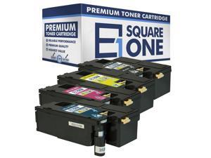 BK//C//M//Y SuppliesMAX Compatible Replacement for Dell E525DW//E525W Toner Cartridge Combo Pack 469-5224