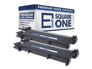 eSquareOne Compatible High Yield Toner Cartridge Replacement for Brother TN660 TN630 (Black, 2-Pack)