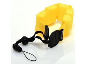 Polaroid Floating Flotation Wrist Strap (Yellow) For Underwater / Waterproof Cameras, Camcorders And Housings