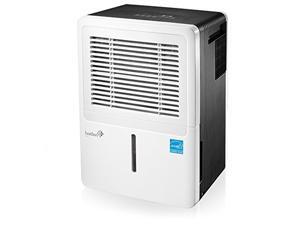 Ivation Energy Star Dehumidifier, For Spaces Up To 4,500 Sq Ft, Includes Programmable Humidistat, Hose Connector, Auto Shutoff / Restart, Casters and Washable Air Filter Ivation Energy Star Dehumidifier, For Spaces Up To 4,500 Sq Ft, Includes Programmable Humidistat, Hose Connector, Auto Shutoff / Restart, Casters and Washable Air Filter