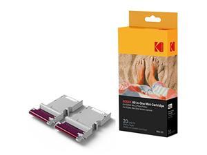 Kodak Mini 2 Photo Printer Cartridge MC All-in-One Paper & Color Ink Cartridge Refill - 20 Pack - COMPATIBLE with Mini Shot Camera, Mini 2 Printer (Not Original Mini) Kodak Mini 2 Photo Printer Cartridge MC All-in-One Paper & Color Ink Cartridge Refill - 20 Pack - COMPATIBLE with Mini Shot Camera, Mini 2 Printer (Not Original Mini)