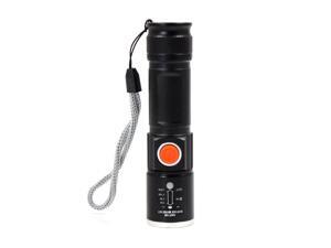 ASR Outdoor 500 Lumens LED Flashlight with Rechargeable USB Battery, 4.5 Inch ASR Outdoor 500 Lumens LED Flashlight with Rechargeable USB Battery, 4.5 Inch