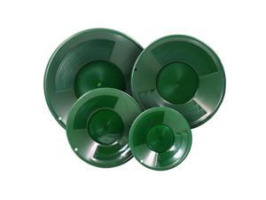 7pc ASR Outdoor Classic Field Gold Panning Kit Green Dual Riffle Pans 