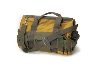 ToolTreaux Nylon Storage Tool Bag with Side Pockets Shoulder Strap 18 x 8.5 In ToolTreaux Nylon Storage Tool Bag with Side Pockets Shoulder Strap 18 x 8.5 In