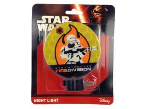Disney Star Wars Boys Night Light Kids Bedroom Home Decor - Fire Division Disney Star Wars Boys Night Light Kids Bedroom Home Decor - Fire Division