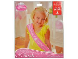 Disney Princess Sash Birthday Party Dress Up Accessory - One Size Fits All Disney Princess Sash Birthday Party Dress Up Accessory - One Size Fits All