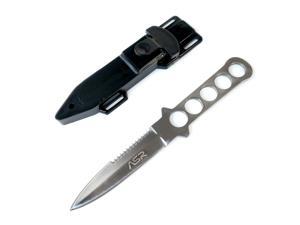 9 Inch Full Tang Serrated Dive Knife with Sheath and Leg Holster Straps