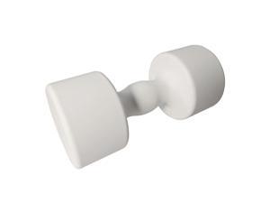 KidPlay Products White Toy Dumbbell Money Bank KidPlay Products White Toy Dumbbell Money Bank