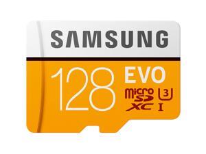 SAMSUNG EVO 128GB microSDXC Flash Card + Adapter Model MB-MP128HA/AM SAMSUNG EVO 128GB microSDXC Flash Card + Adapter Model MB-MP128HA/AM